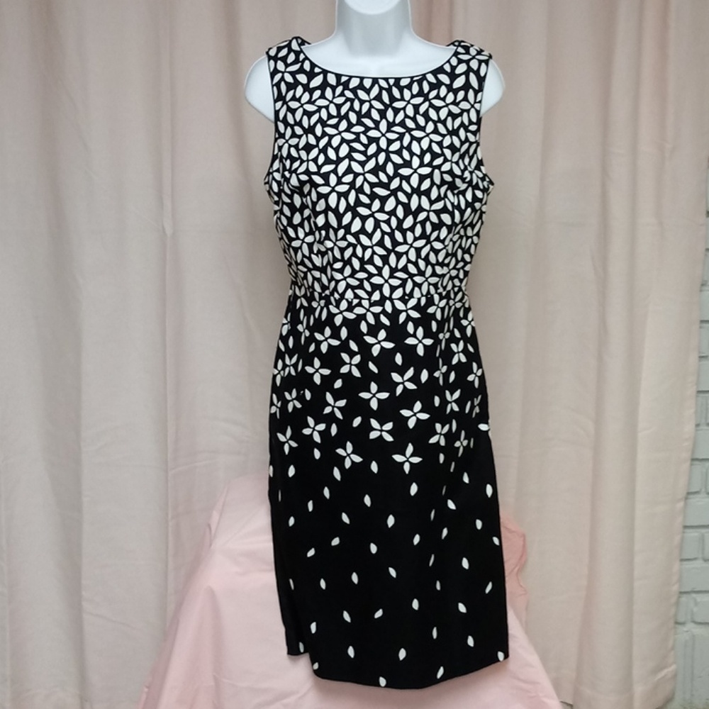 Talbots Dress (leaf design) #17528